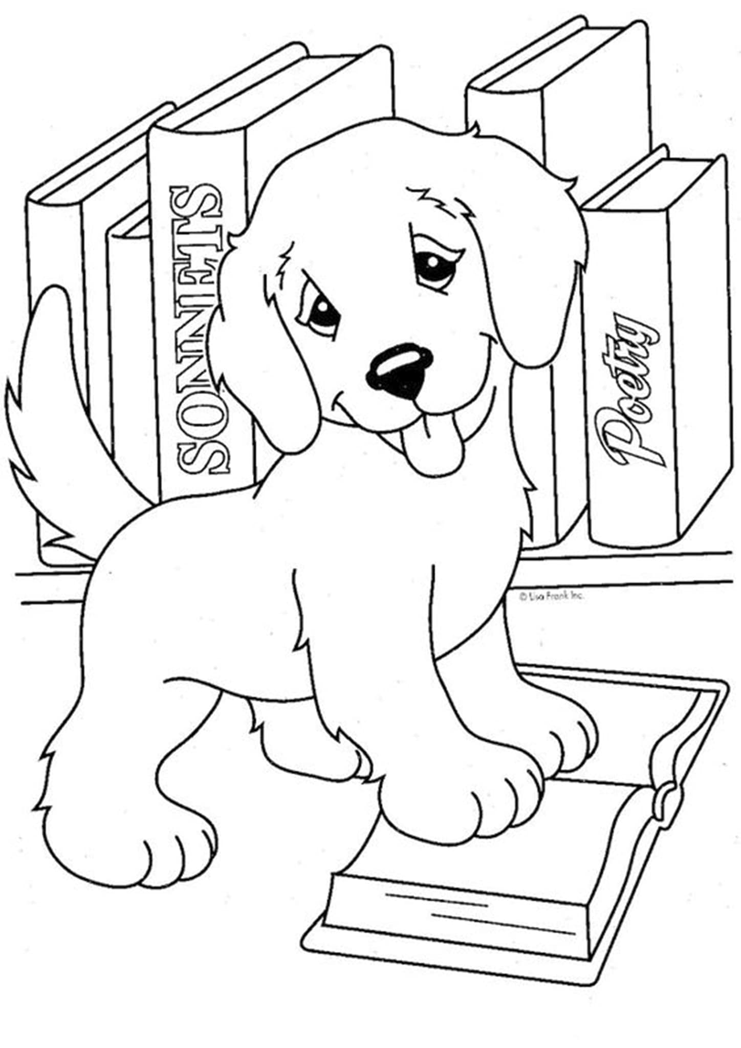 cute animal coloring pages printable