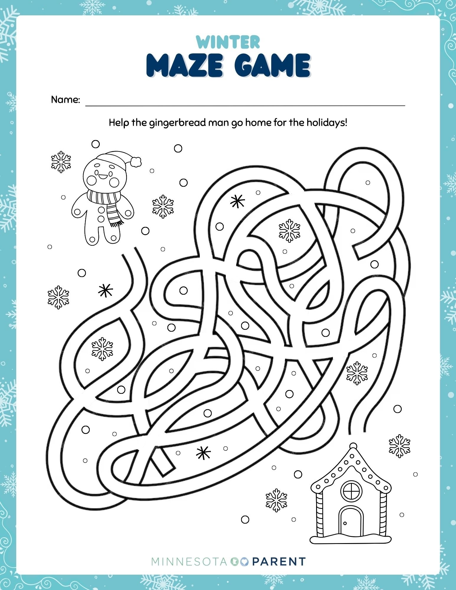 Kids Activities Printable