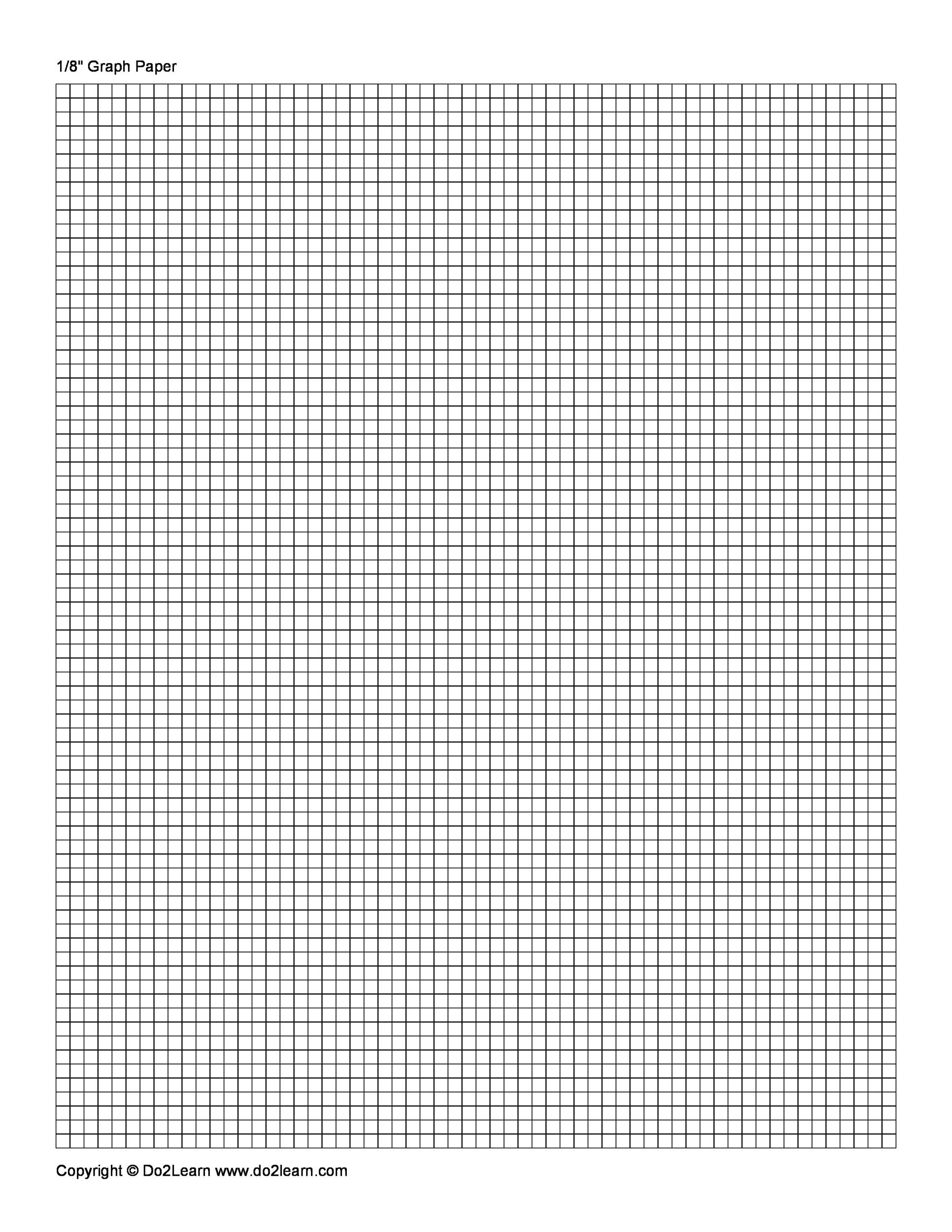 Pdf Full Page Free Printable Graph Paper