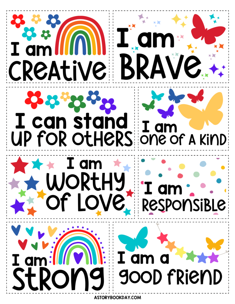 Happy Affirmation Cards For Kids To Boost Their Self Esteem