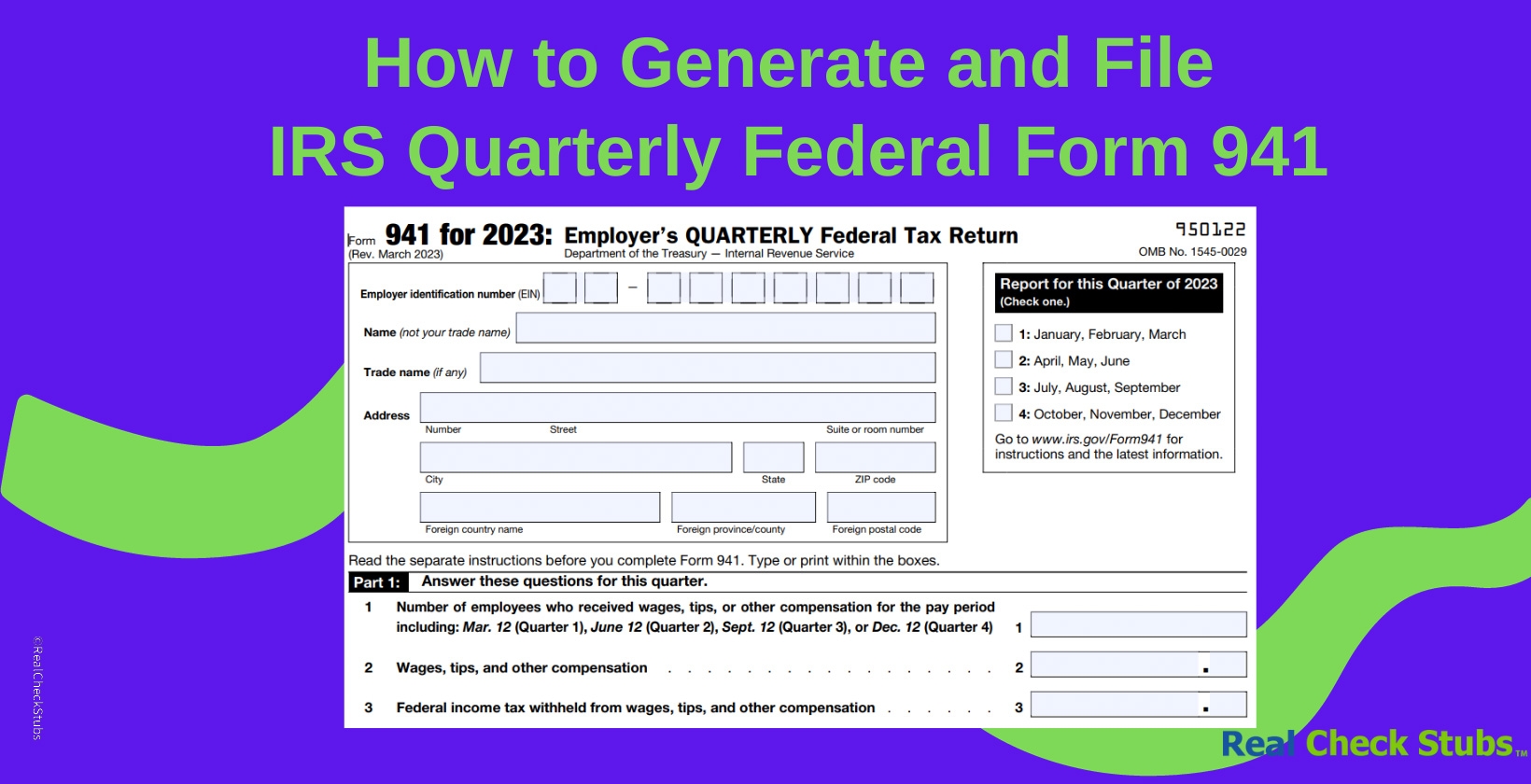 printable 941 form