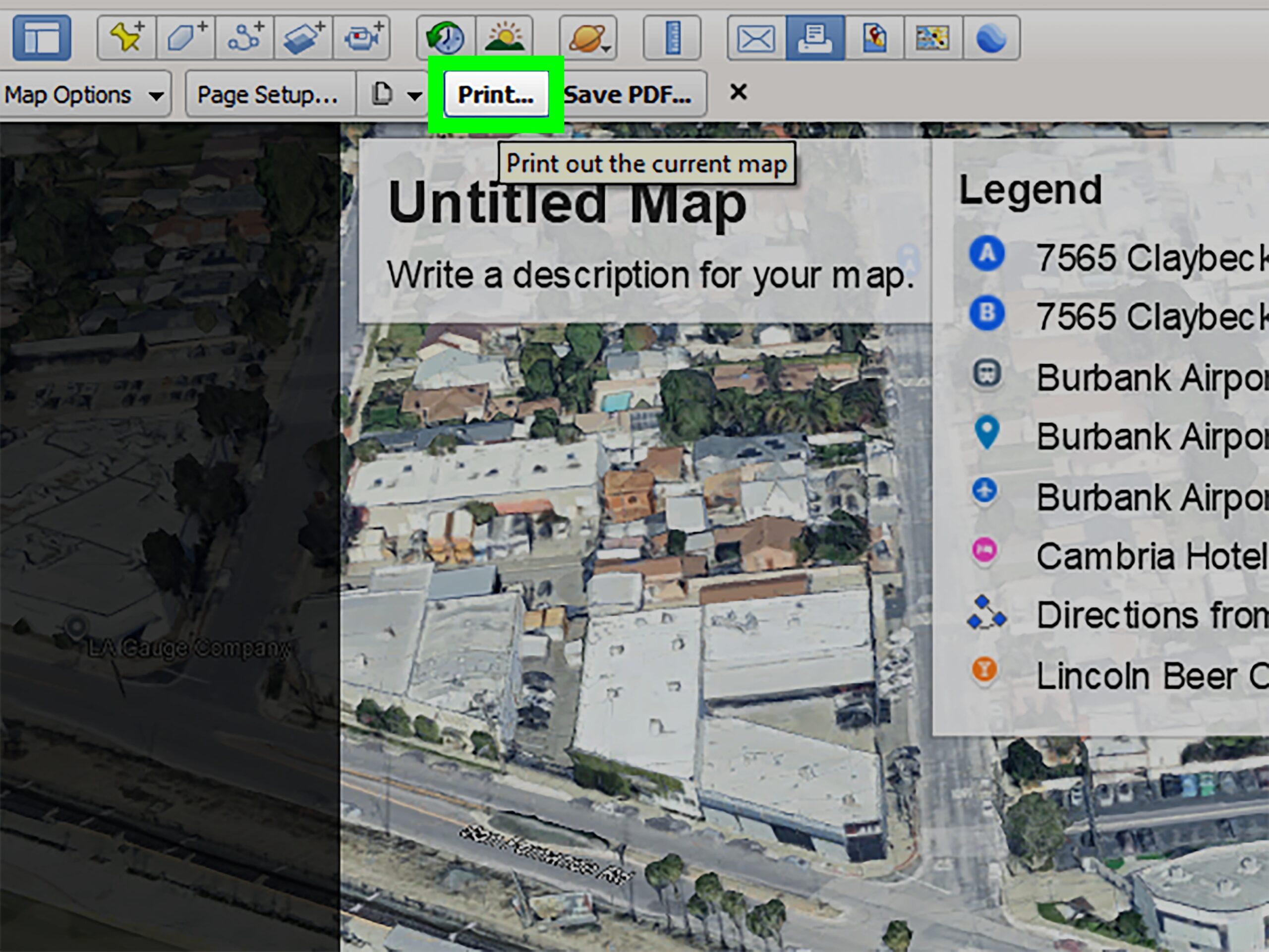 How To Print The Map Only On Google Maps 2 Easy Methods 