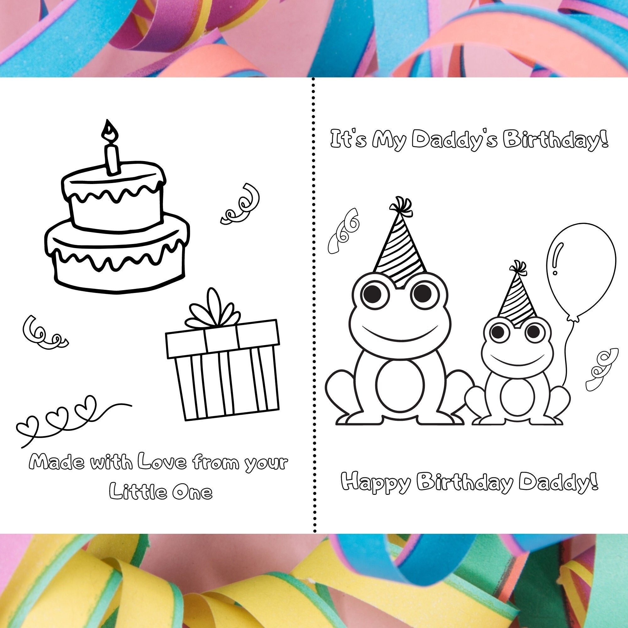 dad birthday card printable