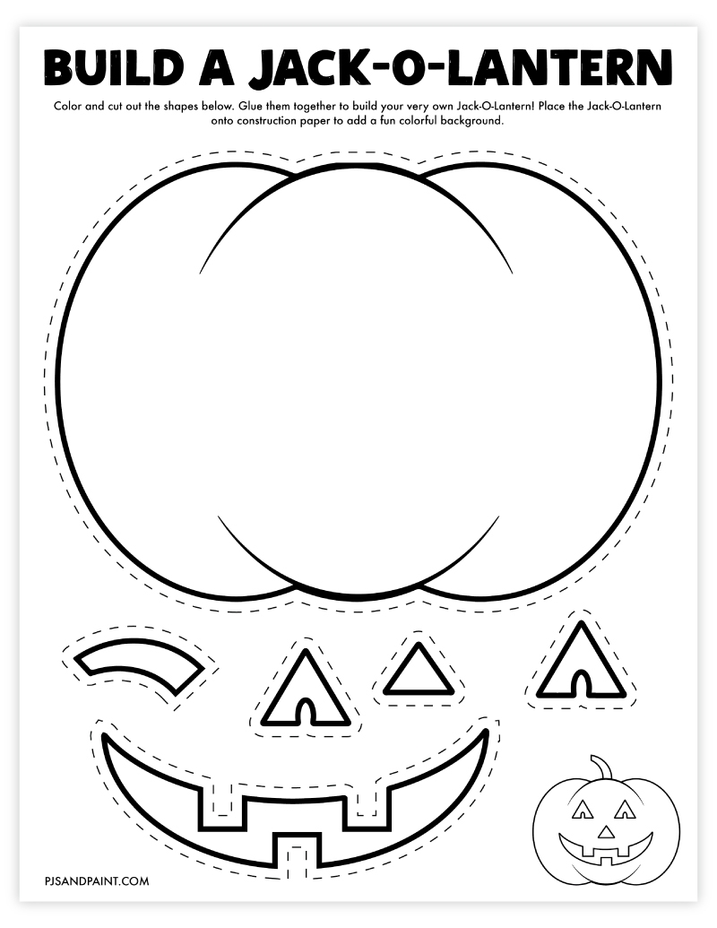 free printable jack o lantern
