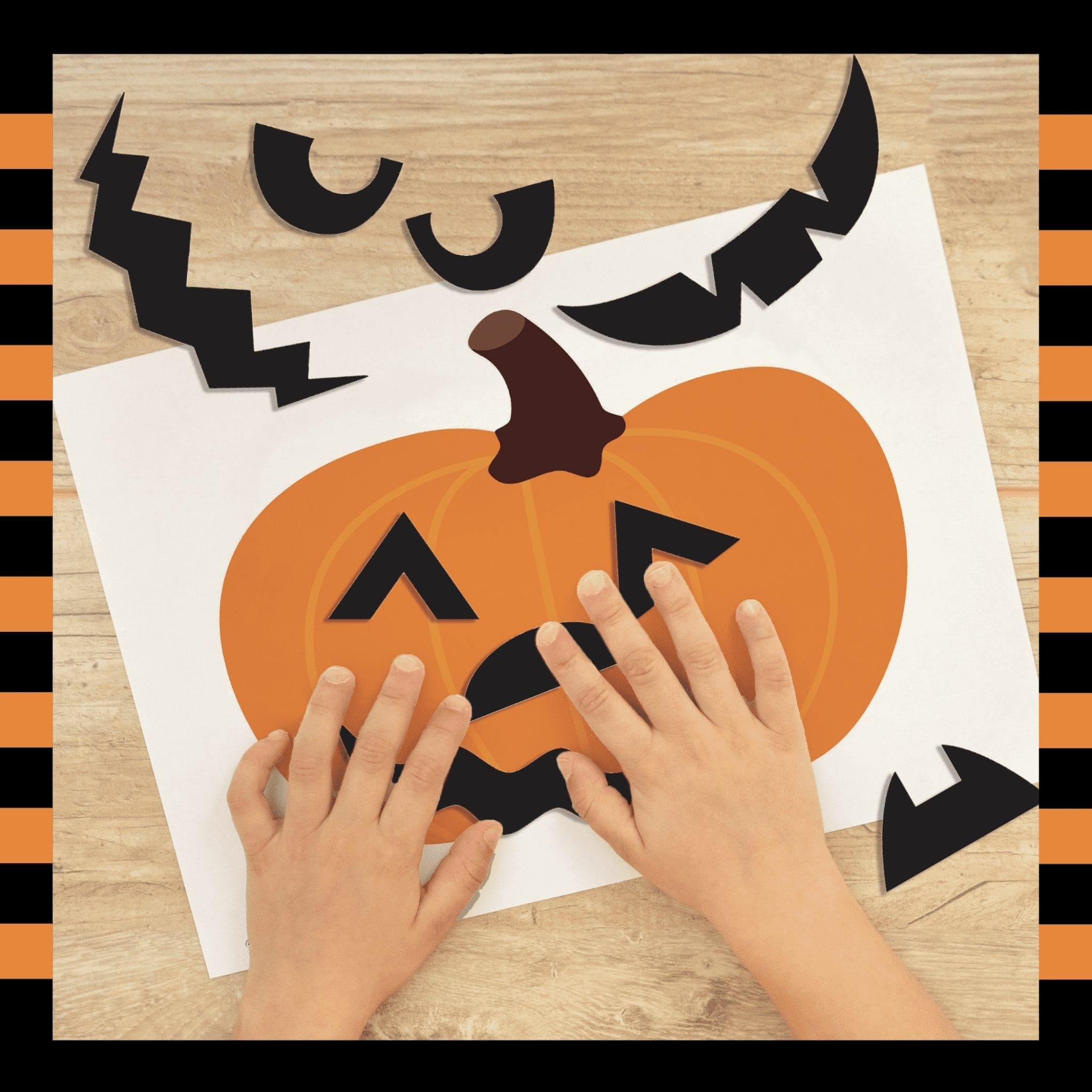 creepy jack o lantern faces printable
