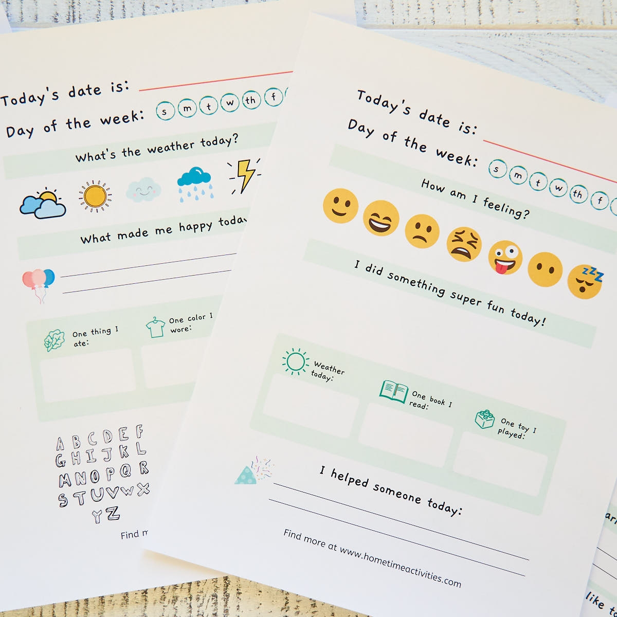 journal prompts for kids printable