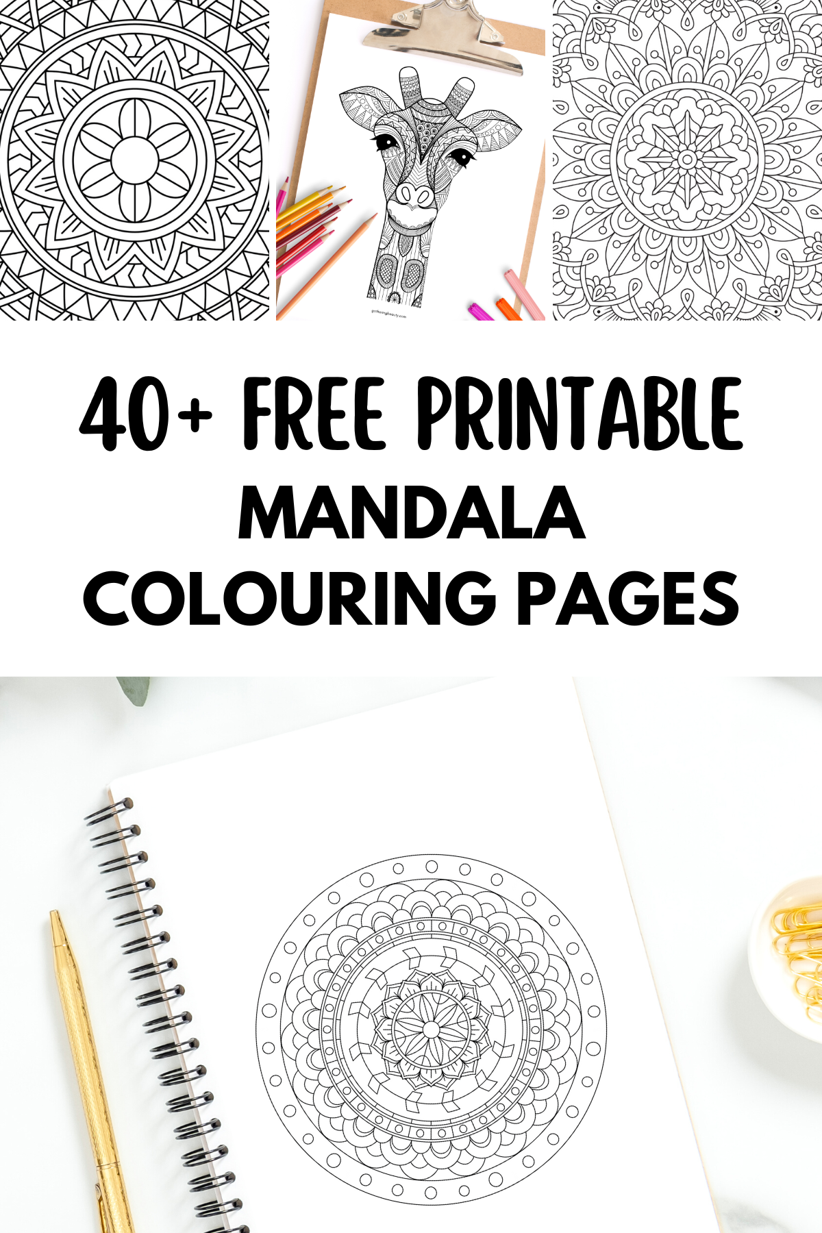 mandala coloring pages printable free
