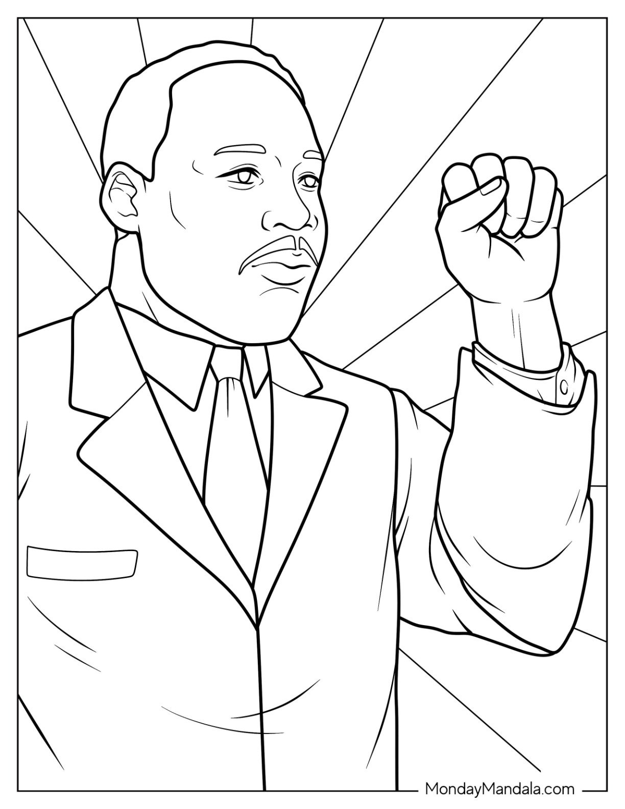 printable martin luther king pictures