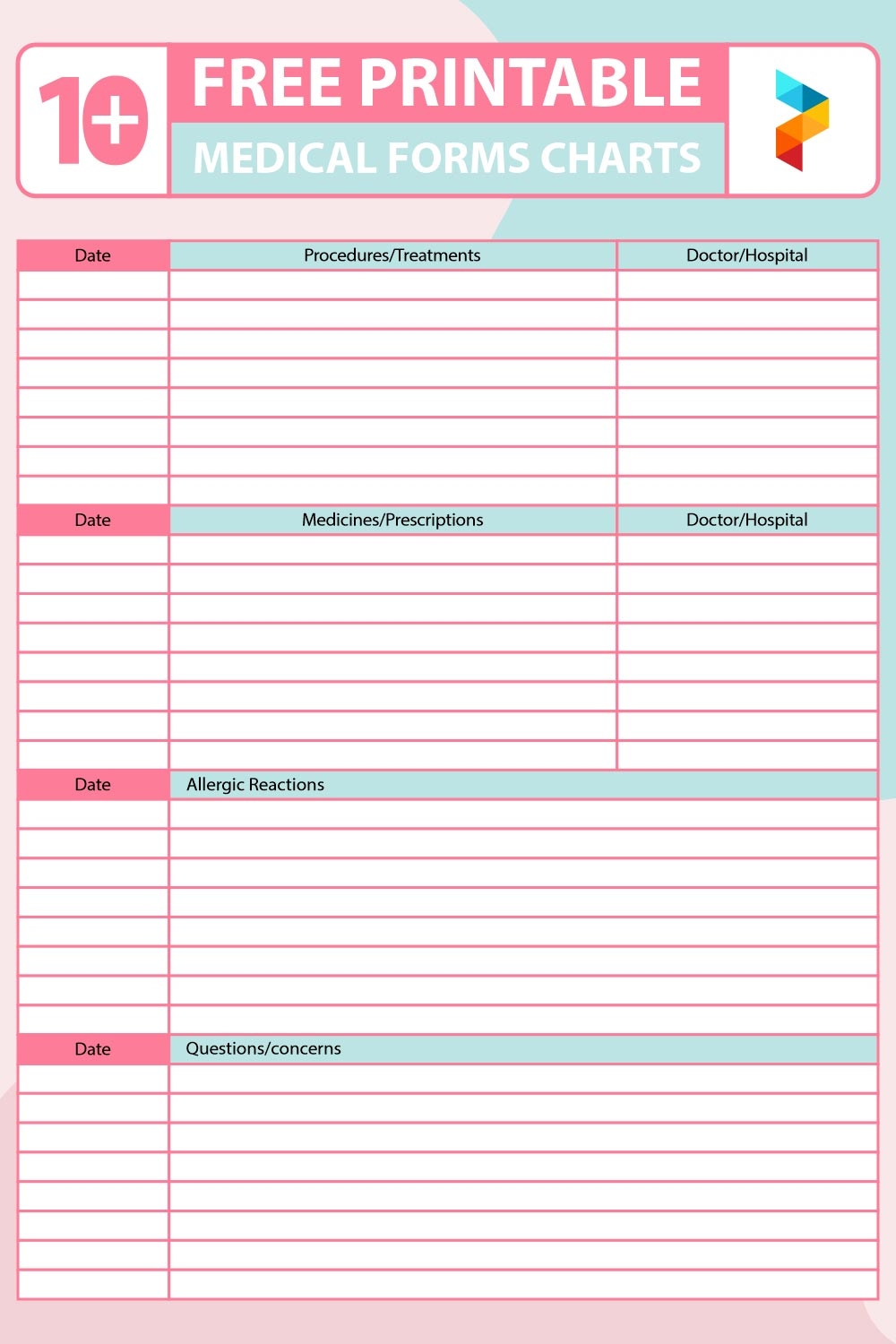 Free Medical Forms Printable