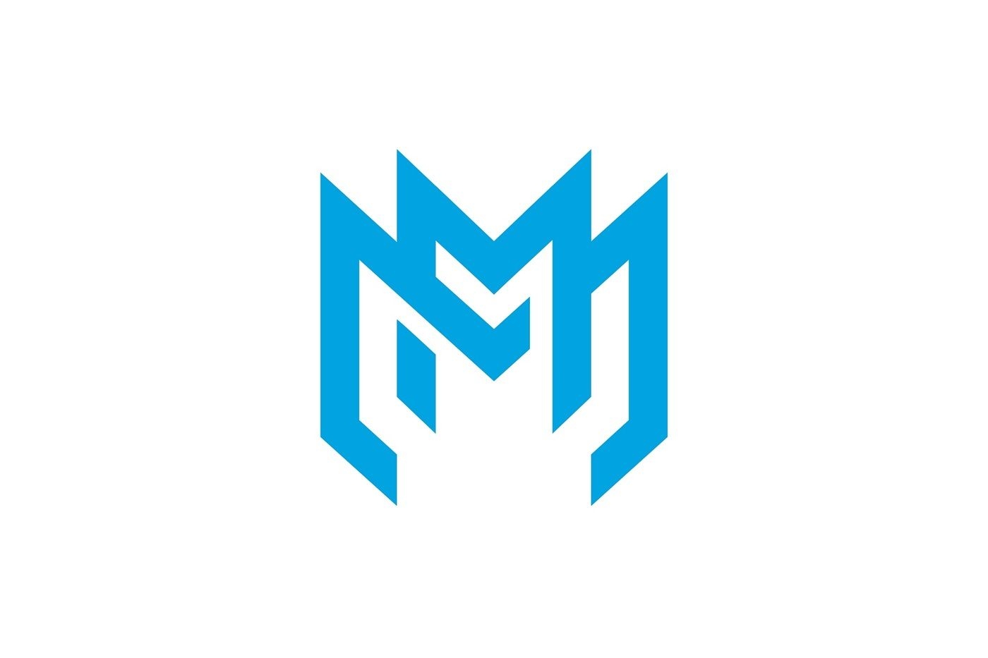 m m printable logo