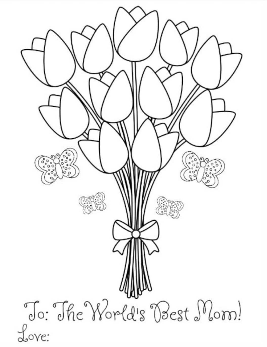 free printable mother s day coloring pages for kids