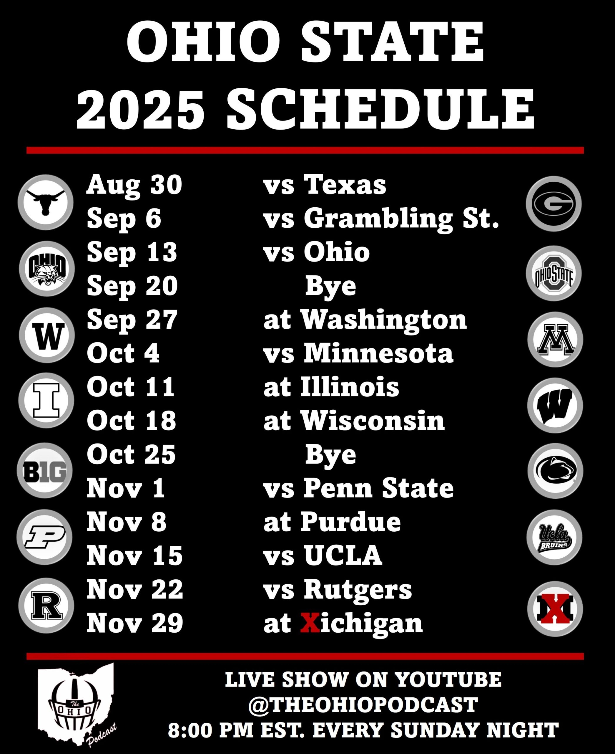 Ohio State Golf Balls Ohio State 2025 Football Schedule Laila Monroe Lsu Football Schedule 2023