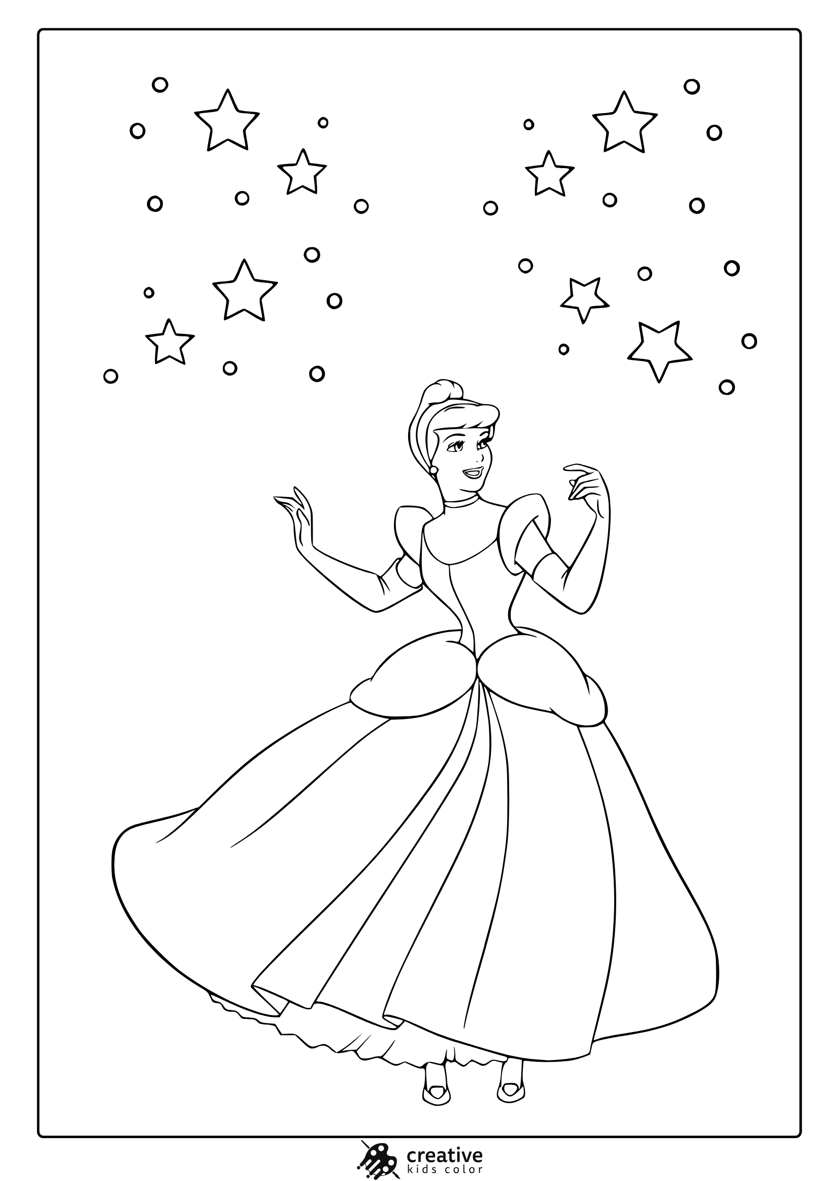 printable princess coloring pages