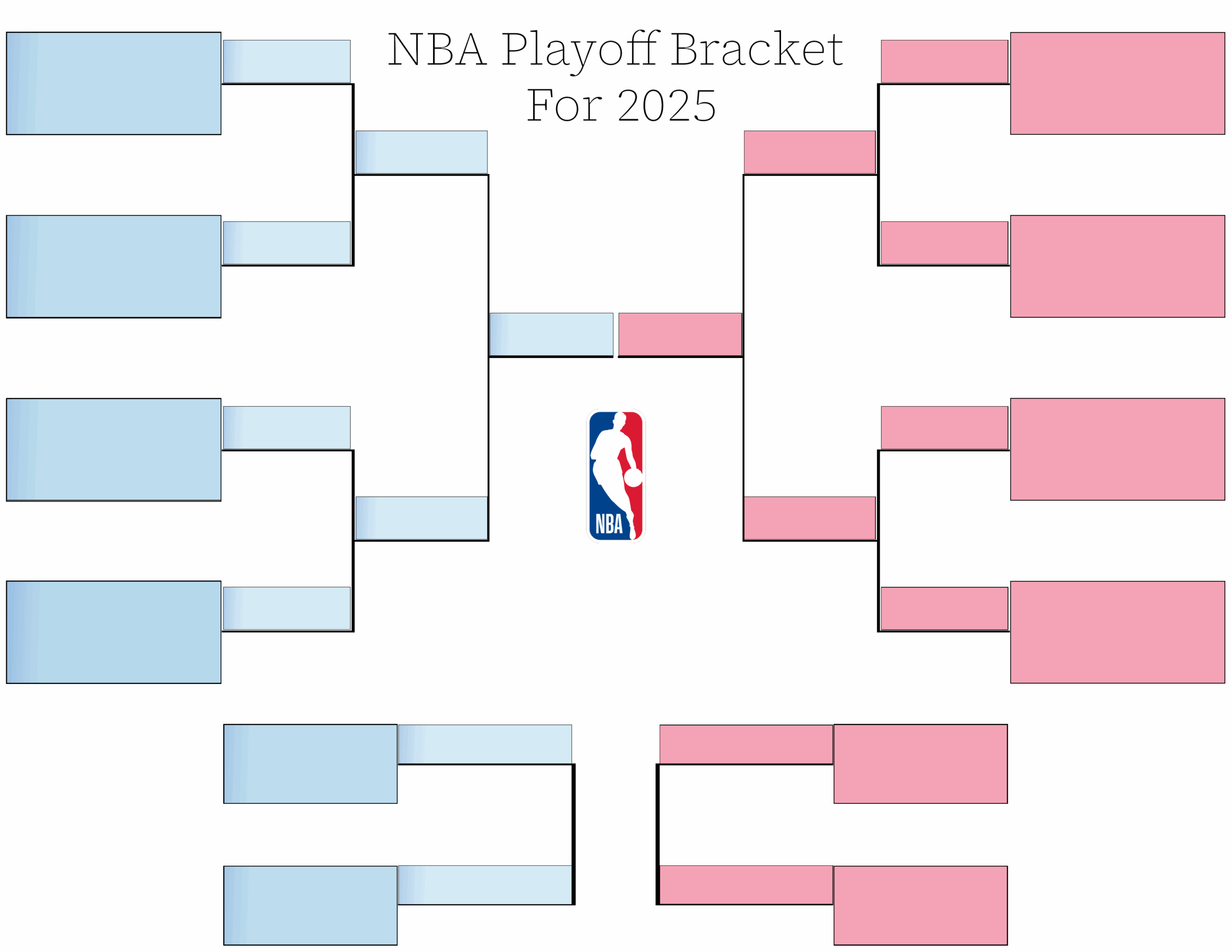 nba playoffs printable bracket