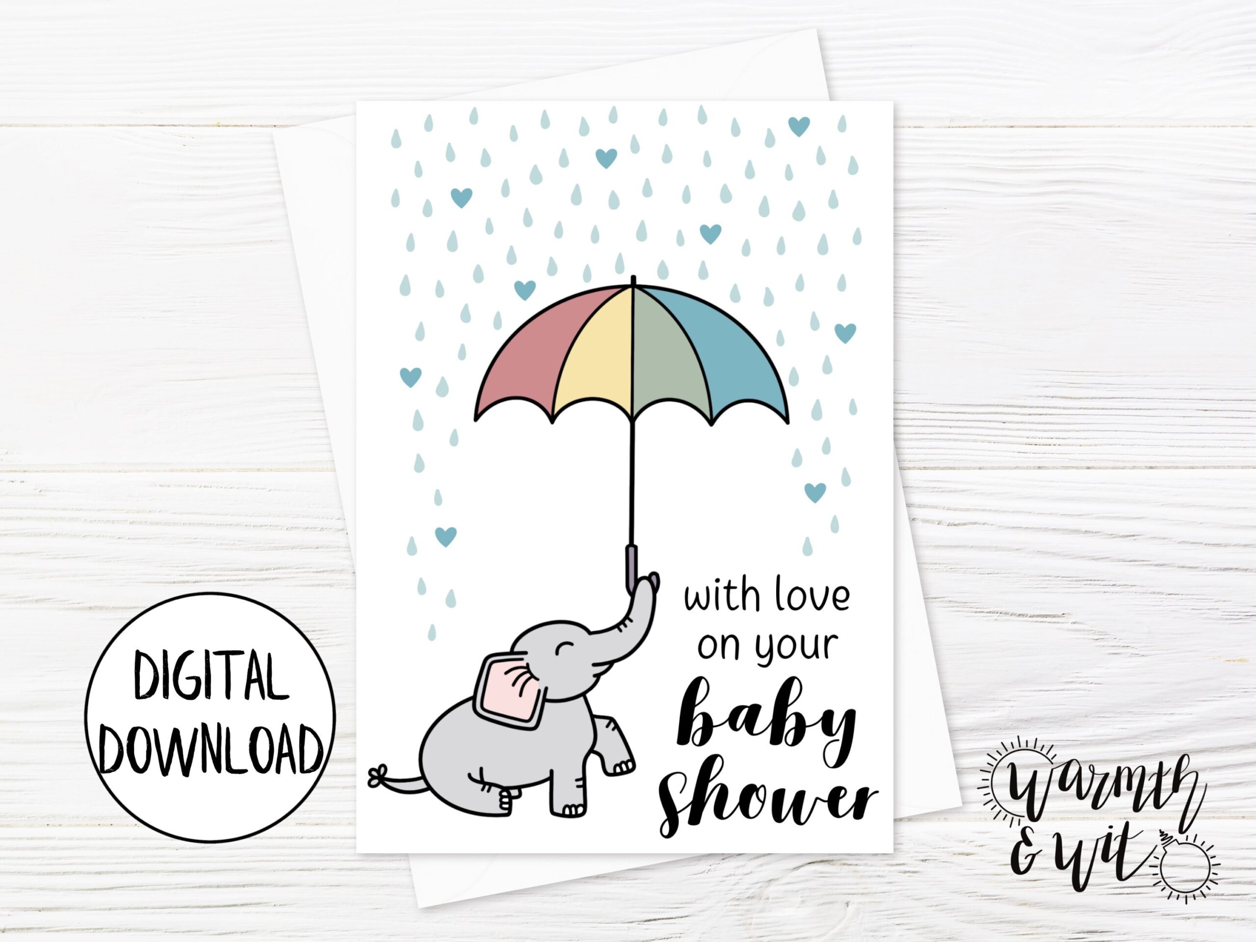 Baby Shower Card Printable