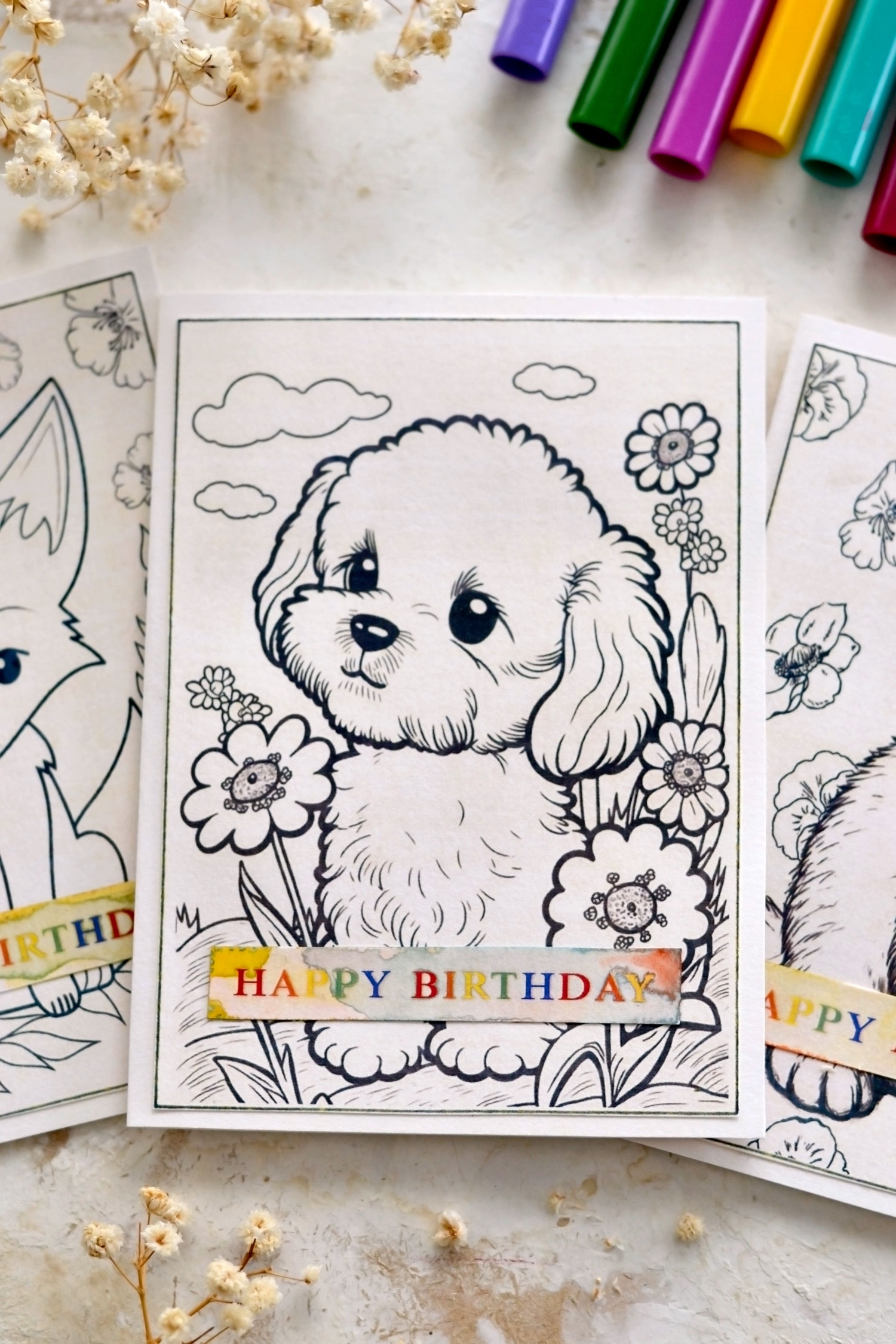 printable birthday cards for kids