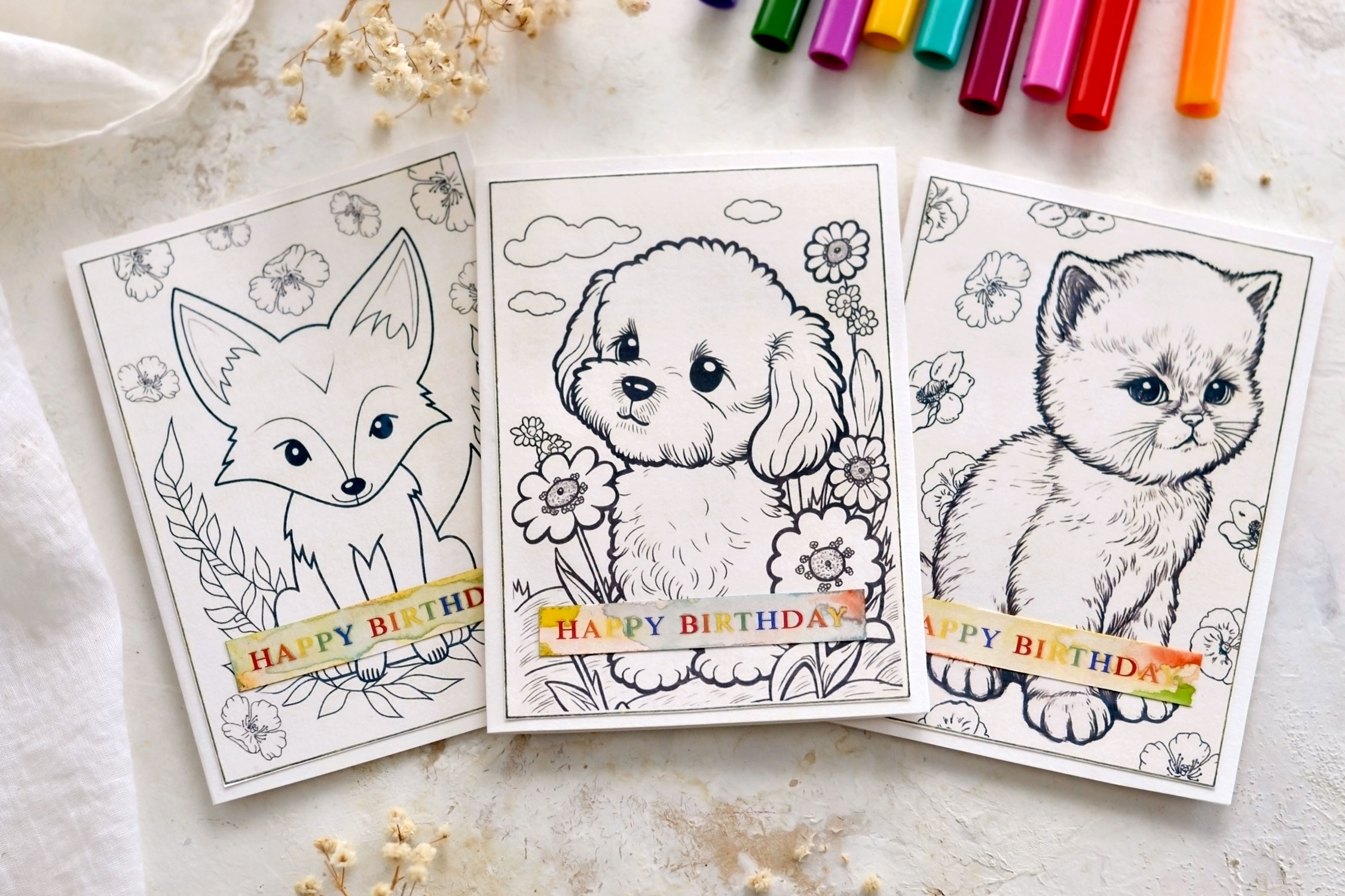 Printable Birthday Cards For Kids