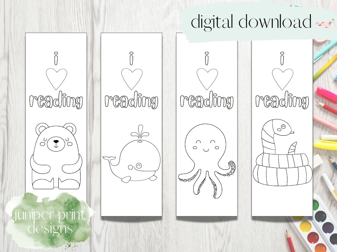 Printable Bookmarks For Kids