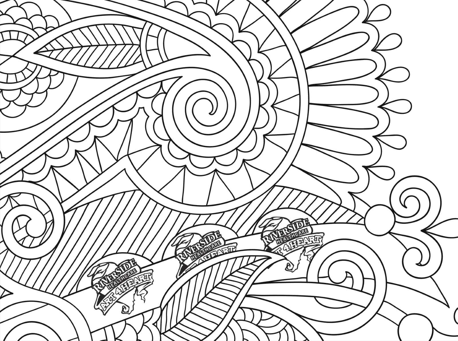 Design Printable Coloring Pages