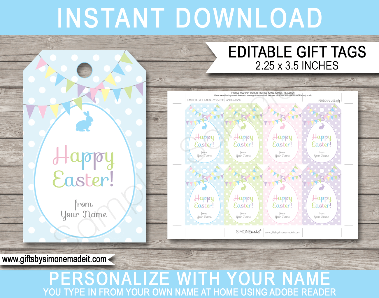 printable gift tag template