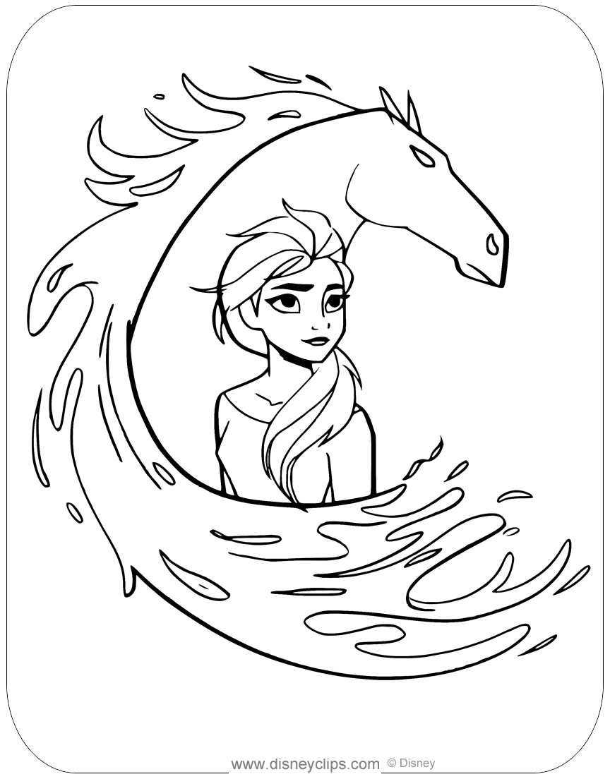 Frozen Printable Coloring Pages