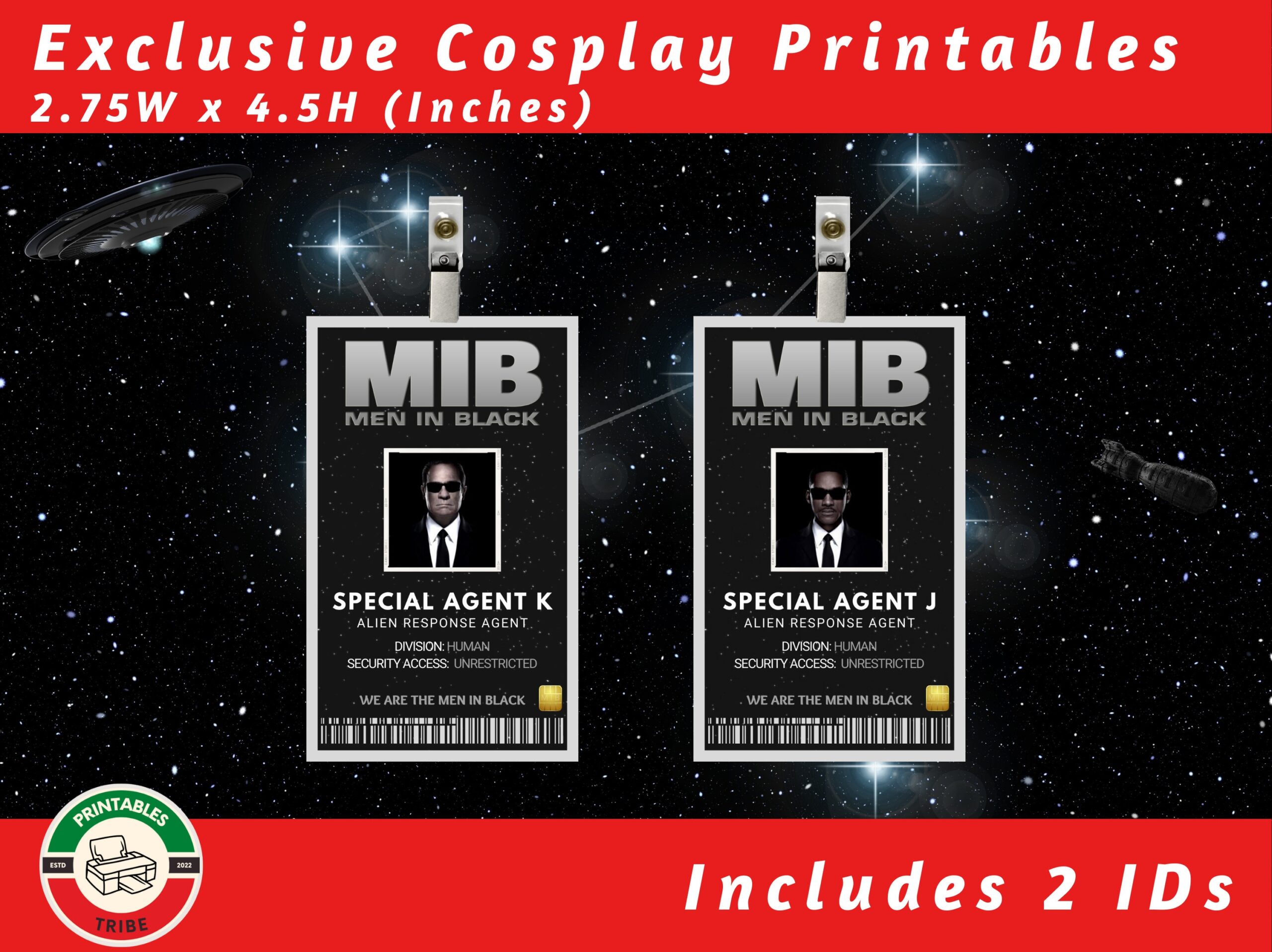 free printable mib badge template word