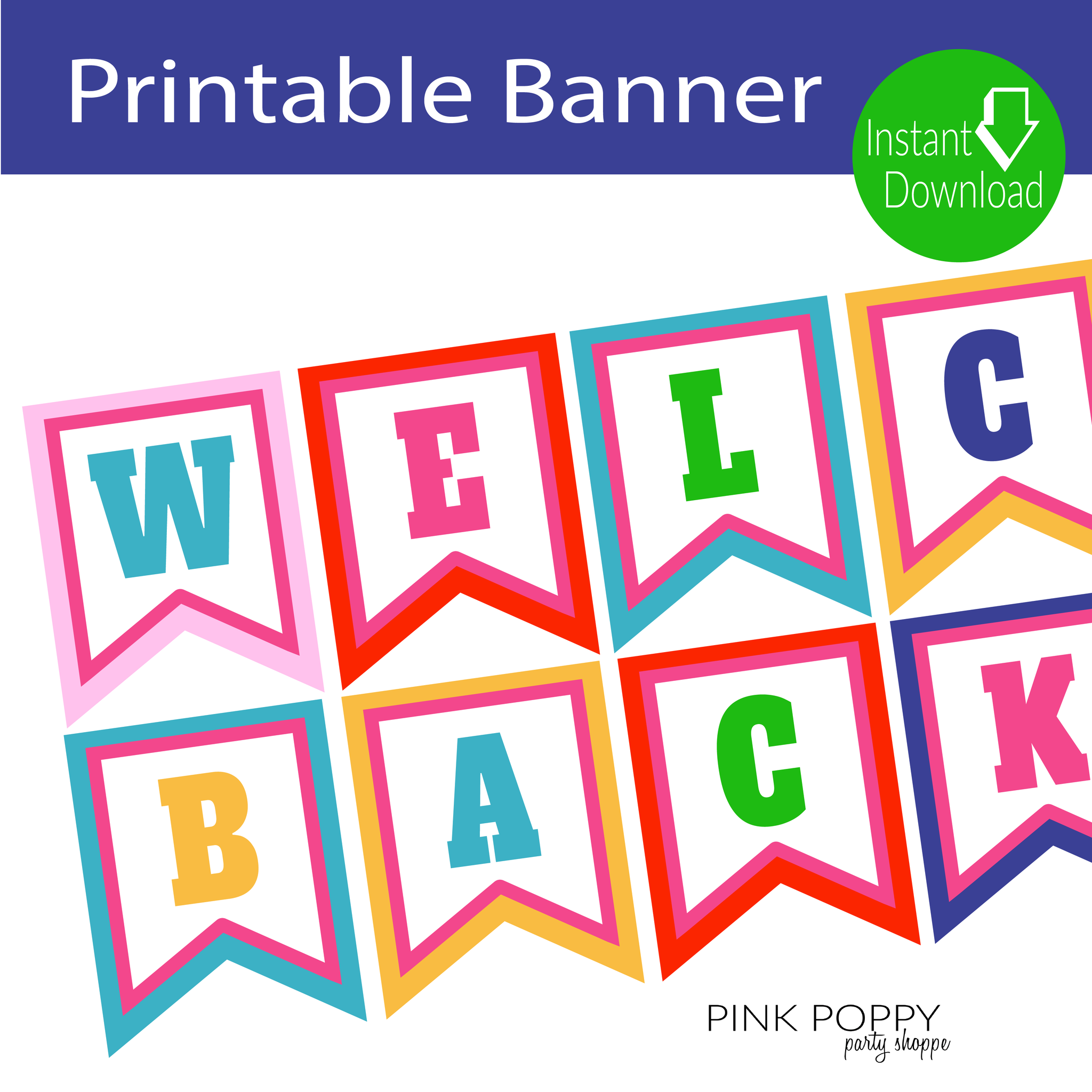 Printable Pencil Welcome Banner Rainbow Colored Back To School Worksheets Library