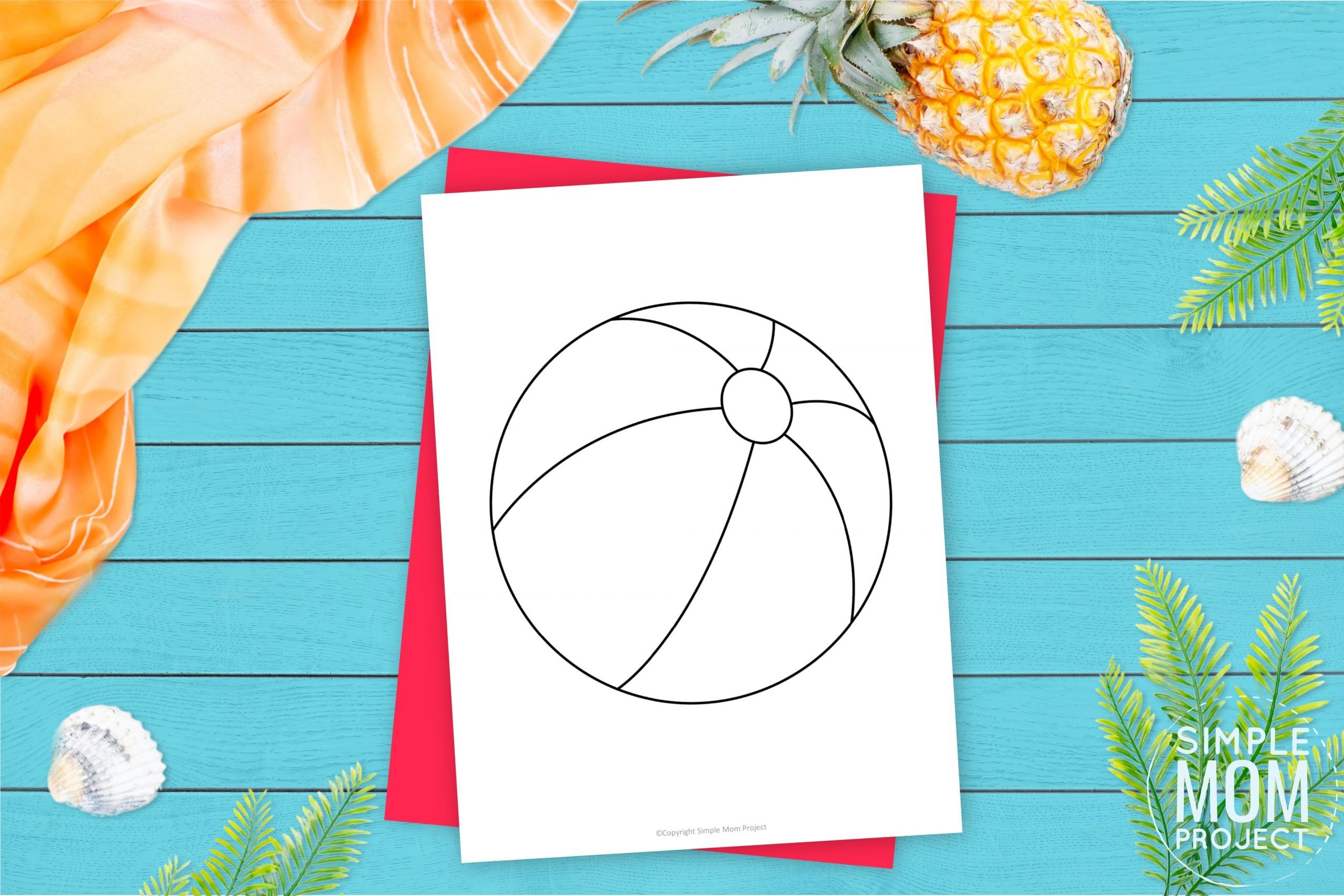 Printable Summer And Beach Templates Simple Mom Project Printable Summer And Beach Templates Simple Mom Project