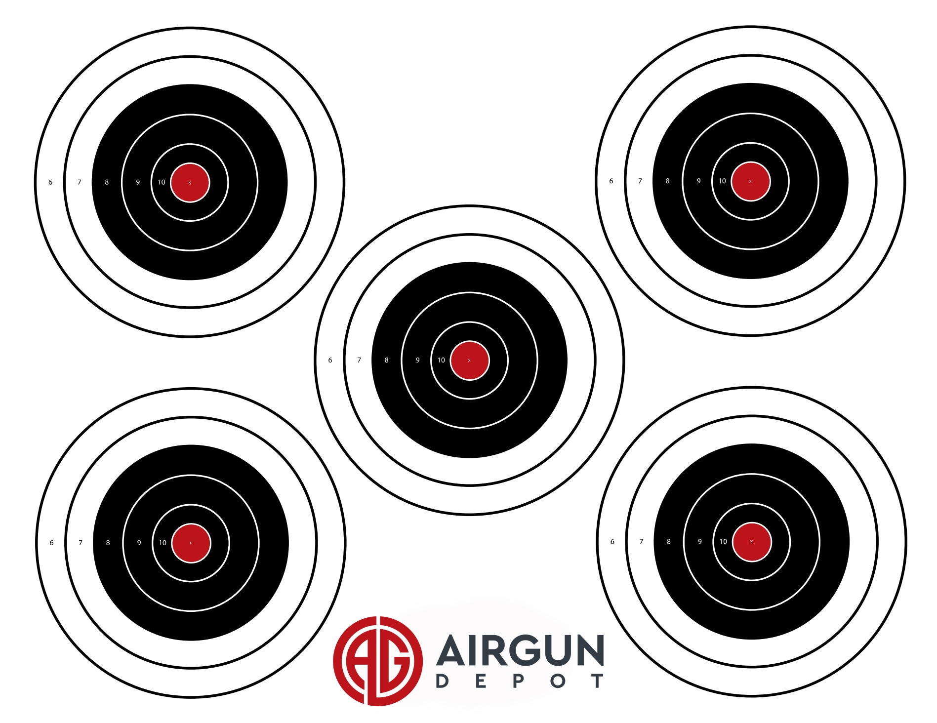 printable targets for sighting in a rifle