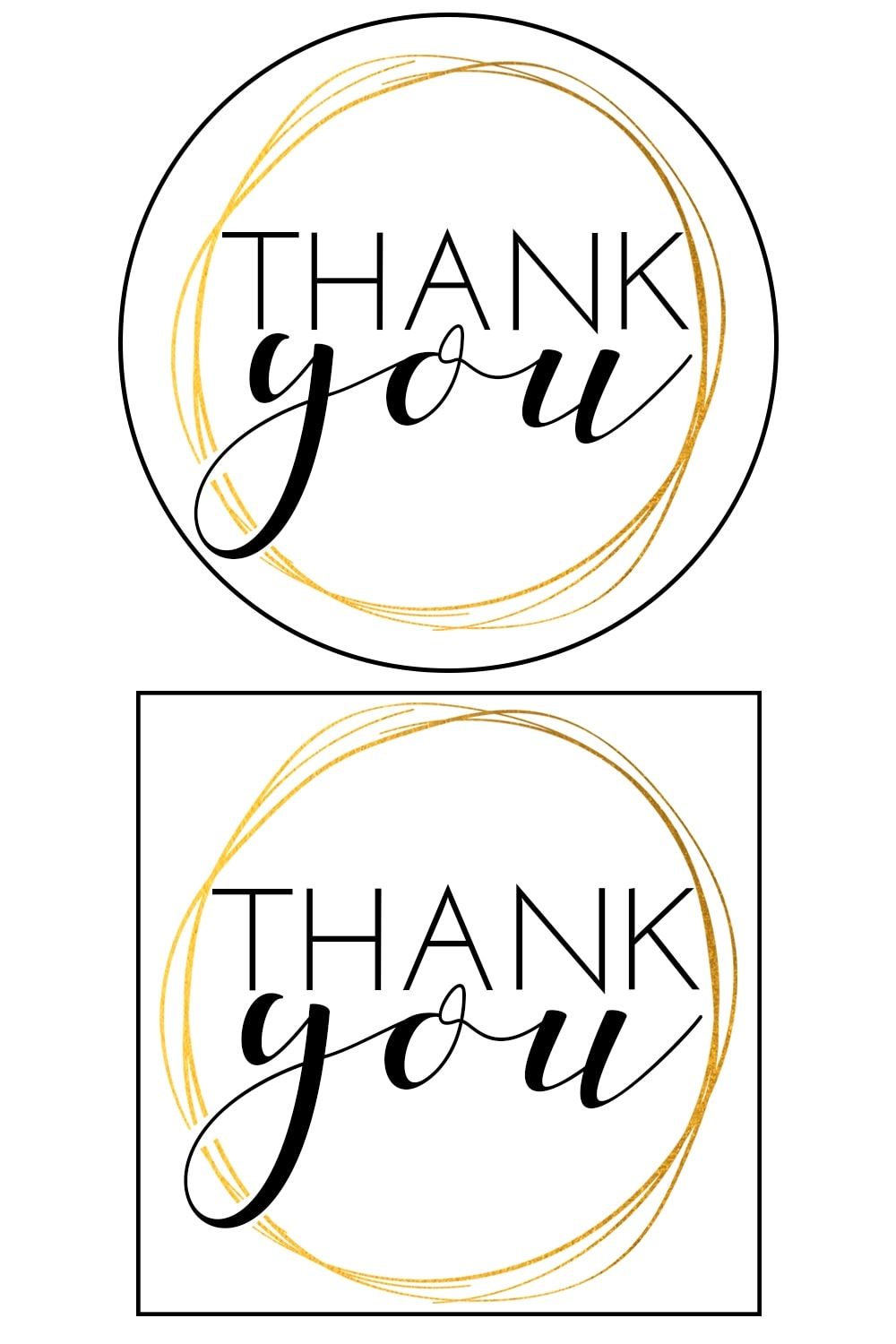 printable thank yous