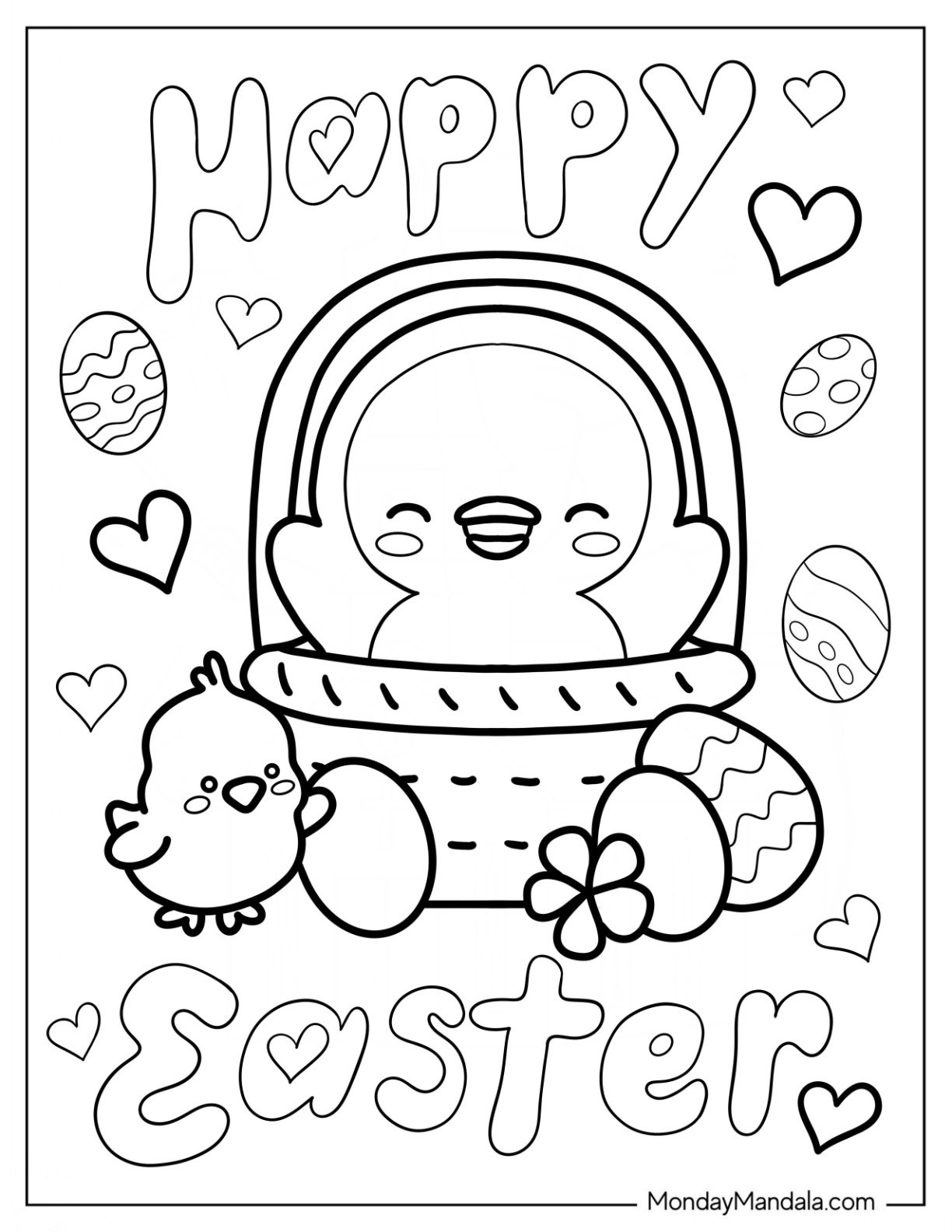 Printable Unsteady Easter