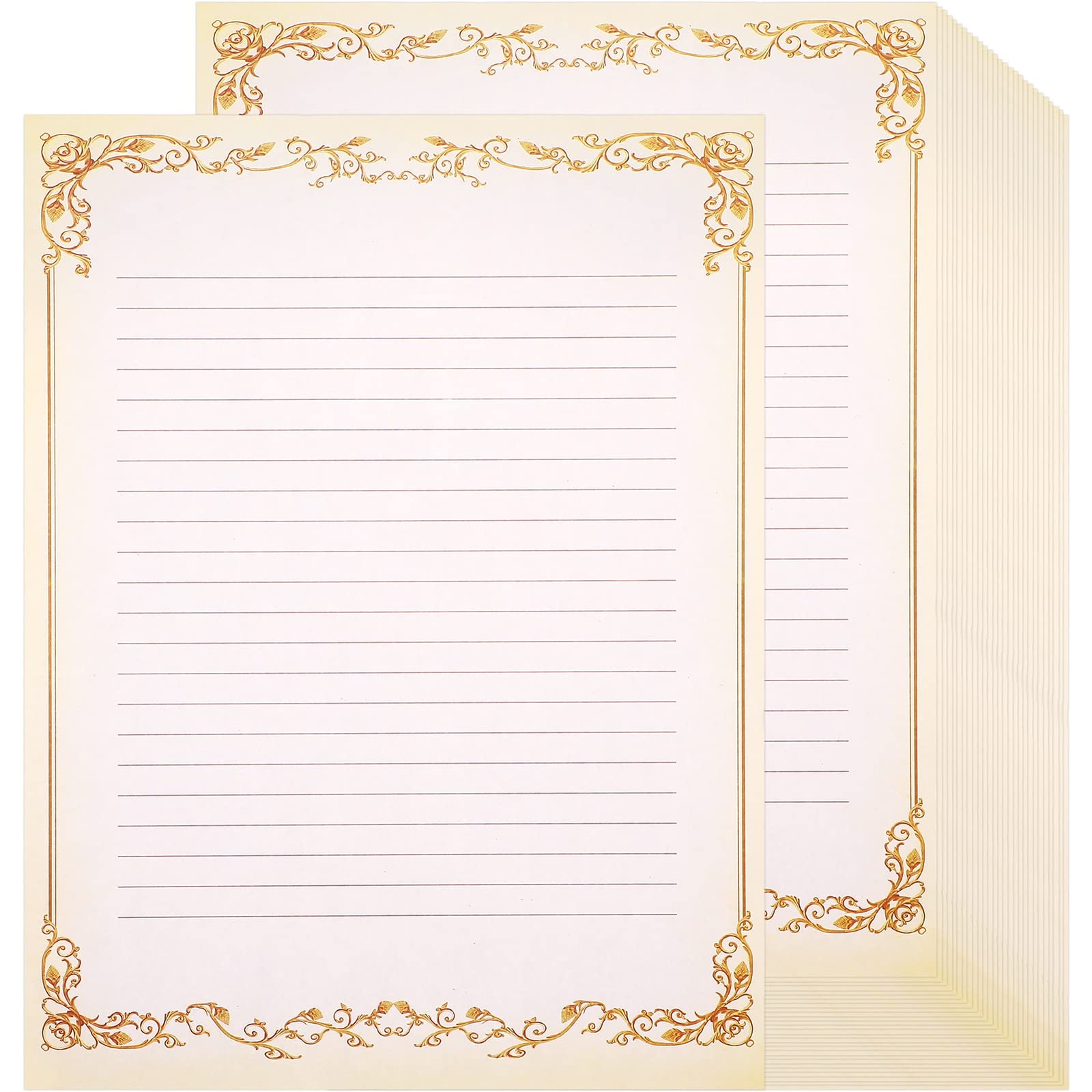 fancy lined paper printable