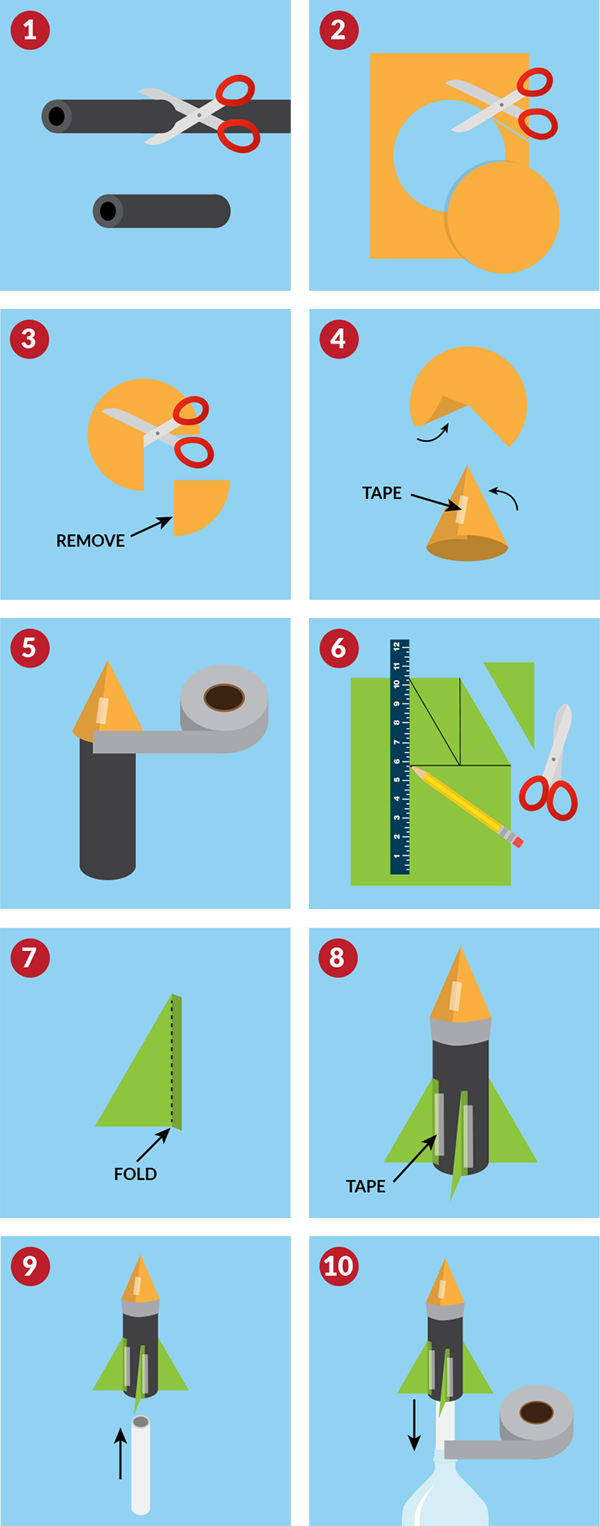 model rocket diagram for kids printable