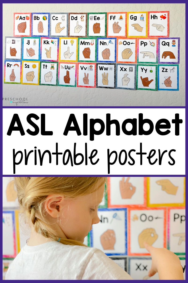 printable asl alphabet