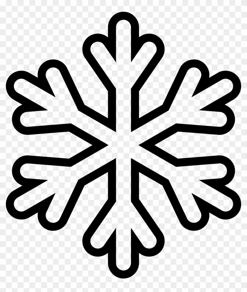 Printable Snowflake Clipart