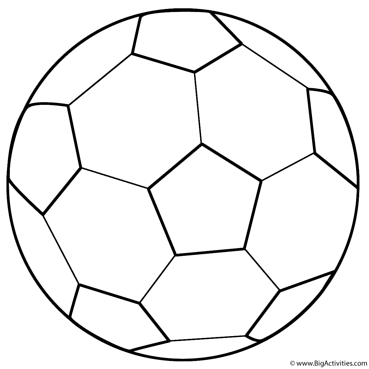 Printable Pictures Of Soccer Balls