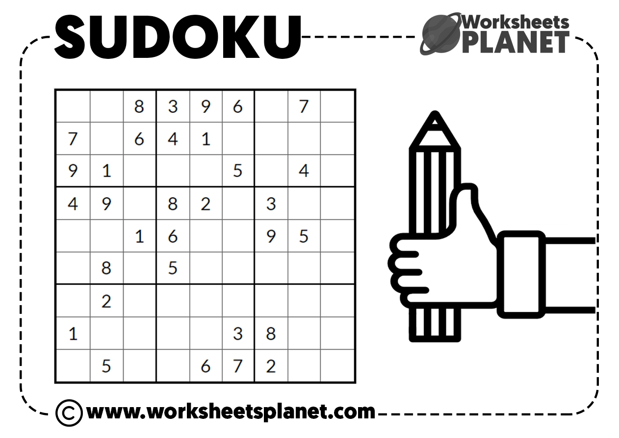 Sudoku Free Printable Kids