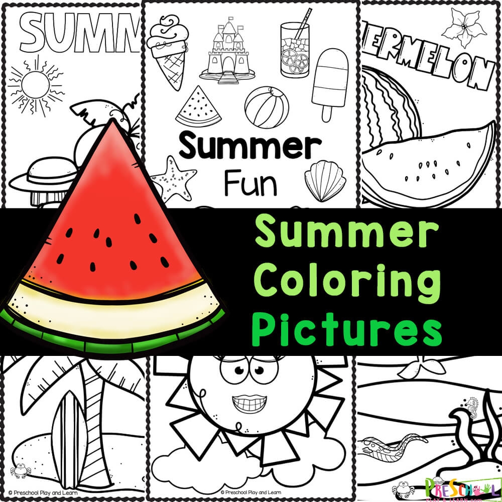 free printable coloring sheets for preschoolers