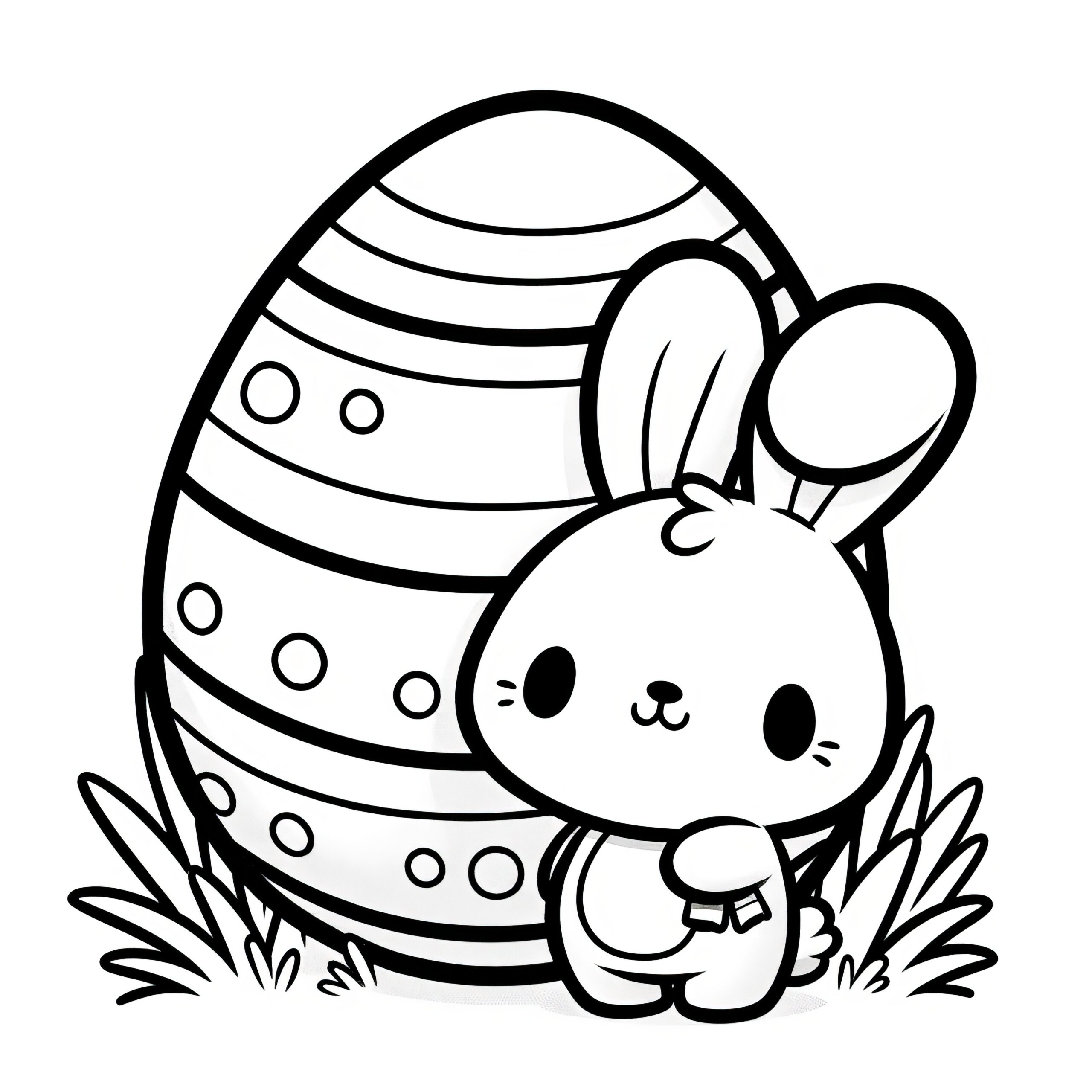 coloring pages for easter eggs printable