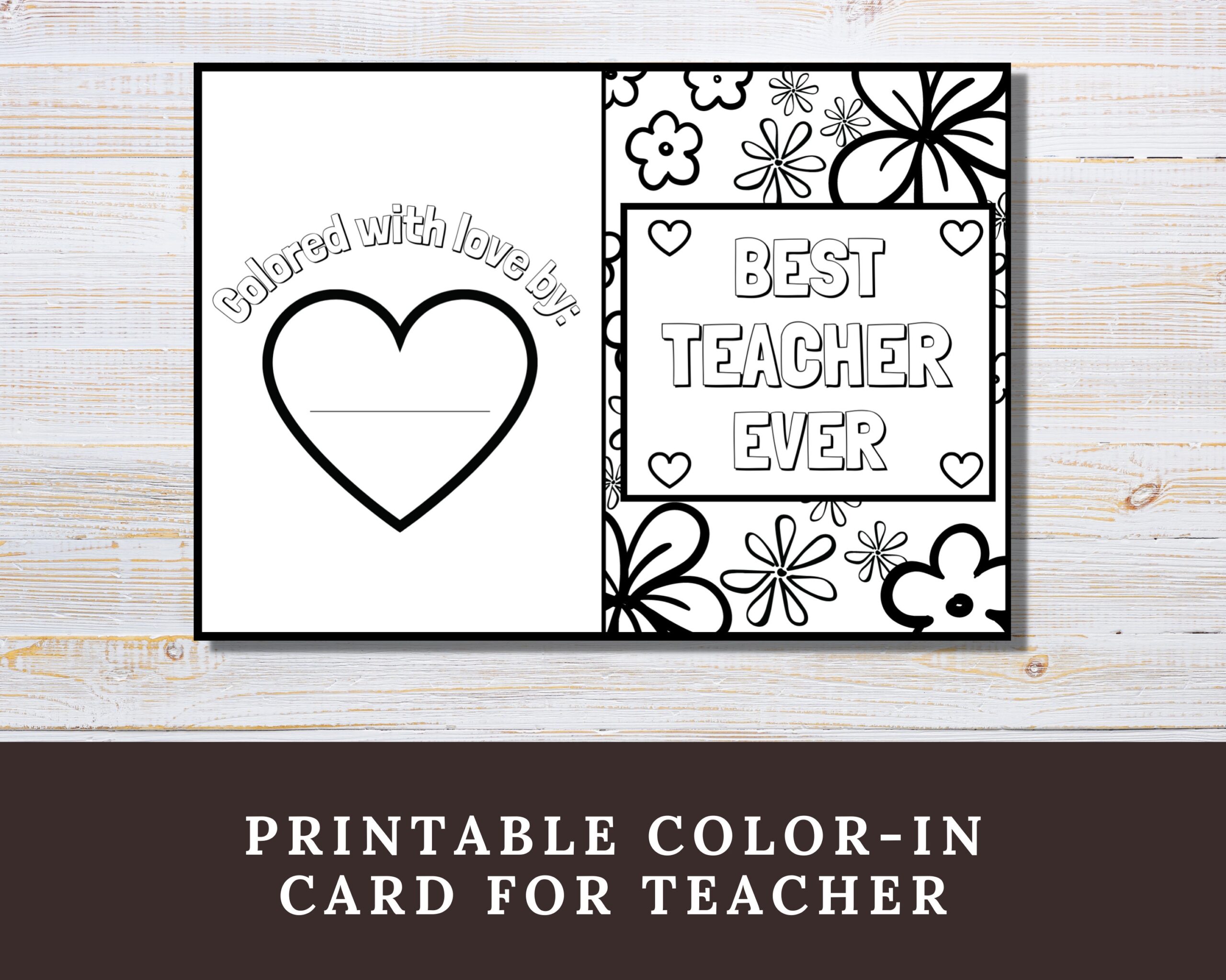 Best Teacher Cards Printable