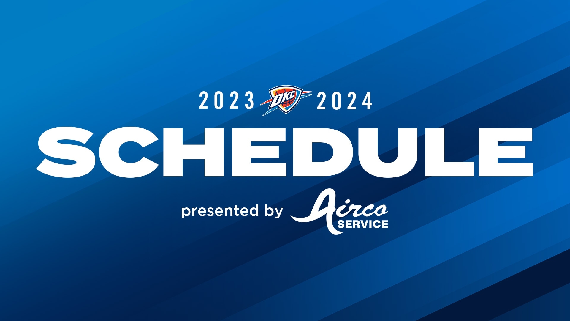 Thunder Announces 2023 24 Regular Season Schedule Oklahoma City 
