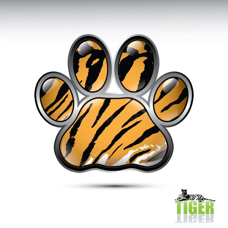 tiger paw printable