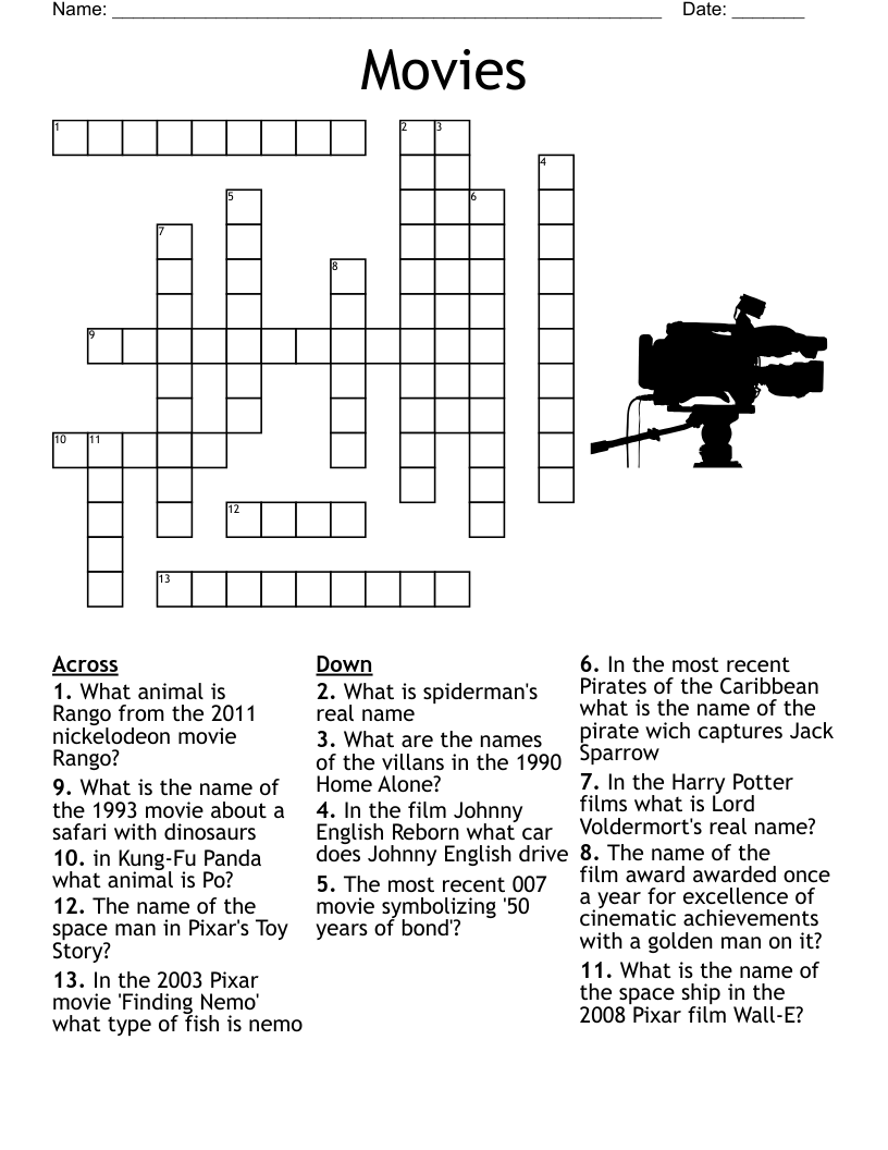 A Hitchcock Mind Game Crossword WordMint A Hitchcock Mind Game Crossword WordMint