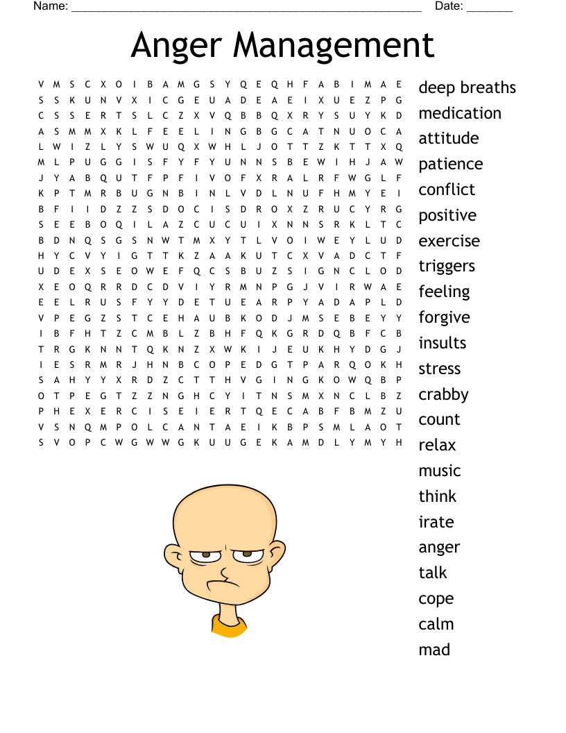 anger crossword clue