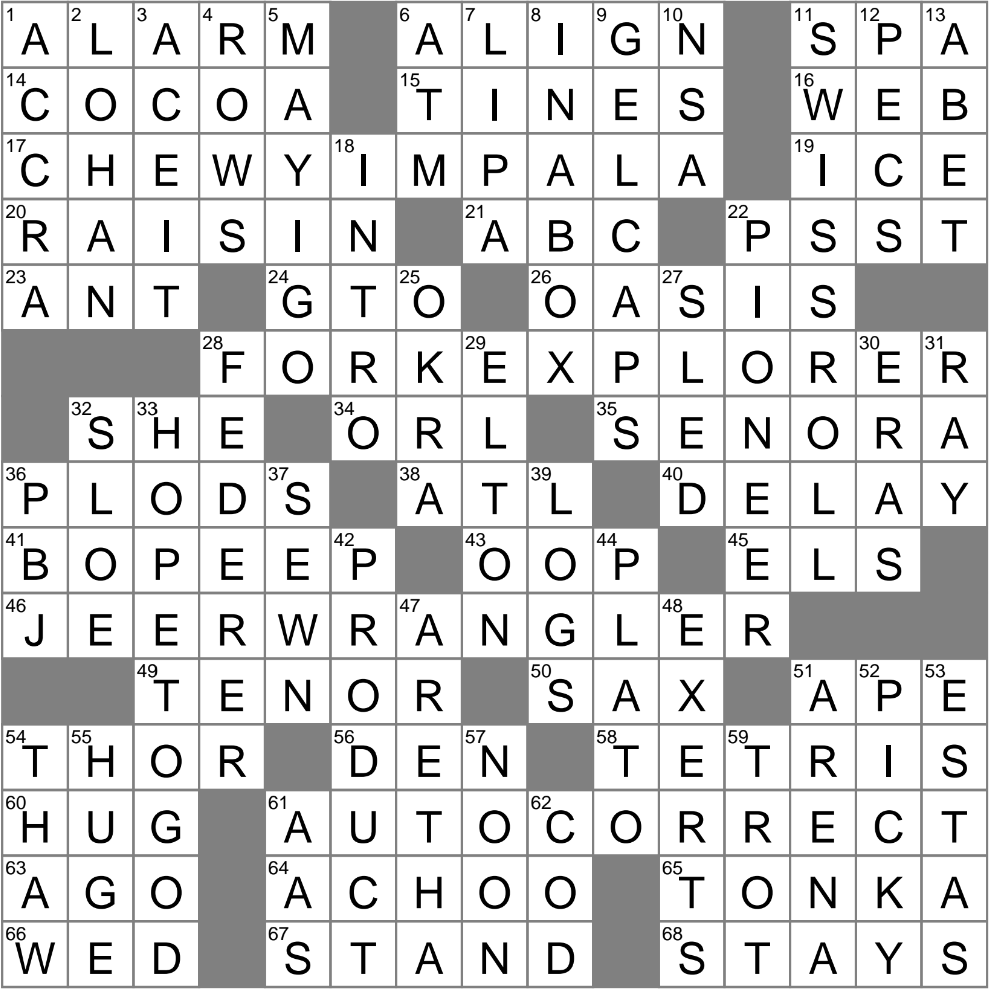 Brown Bag Sando Crossword Clue Archives LAXCrossword Brown Bag Sando Crossword Clue Archives LAXCrossword
