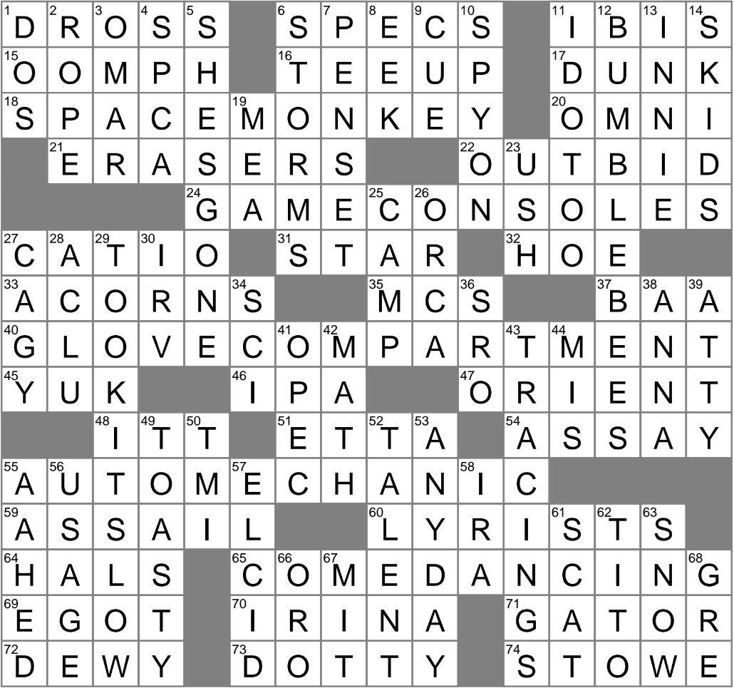 Calico s Outdoor Enclosure Crossword Clue Archives LAXCrossword