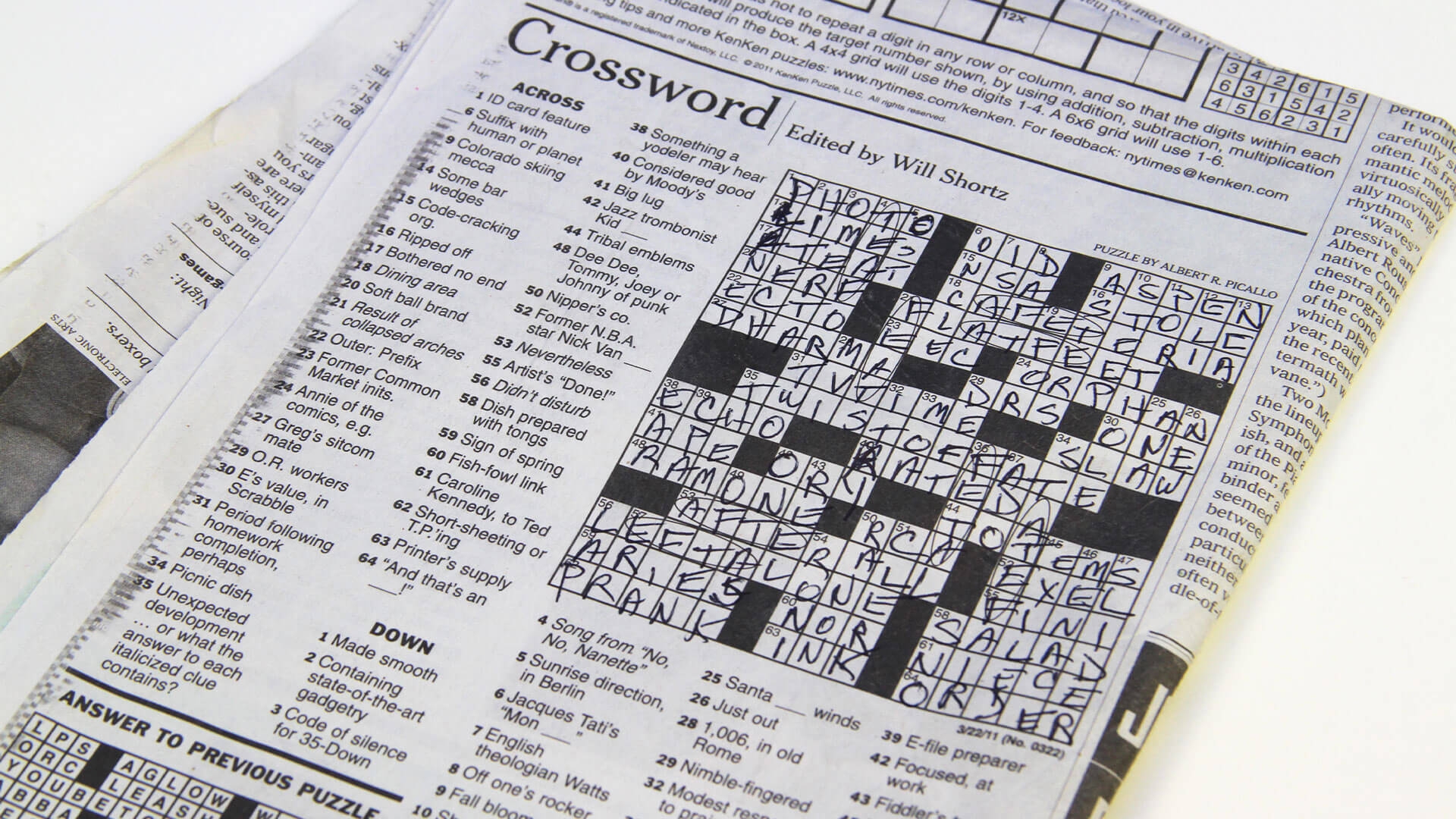 Crossword Puzzle Trivia Surprising Facts And History Masterpiece Official Site PBS