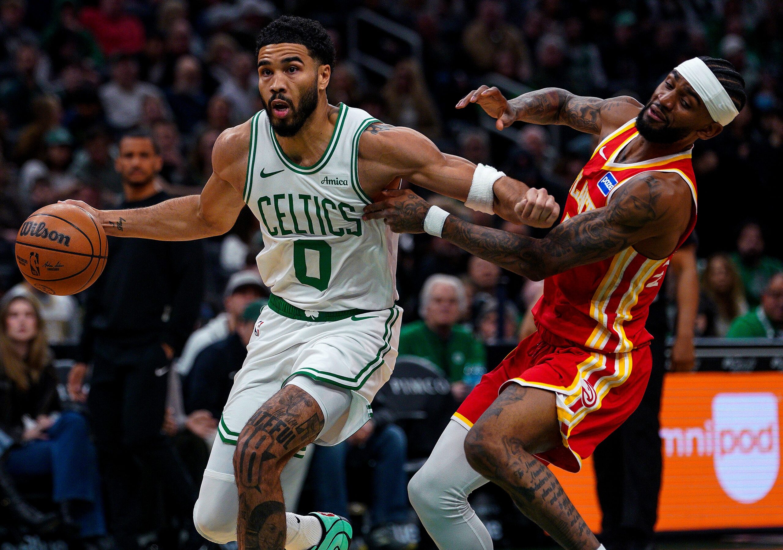 Despite Rustiness And Doubt Celtic Jayson Tatum Is Playing Well