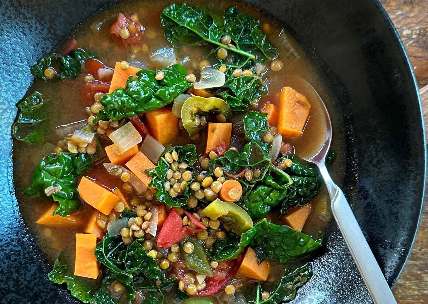 Easy One pot Potato And Lentil Soup Perfect For Warm Weeknight Dinner Chicago Sun Times