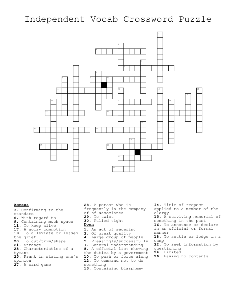 burdensome crossword clue